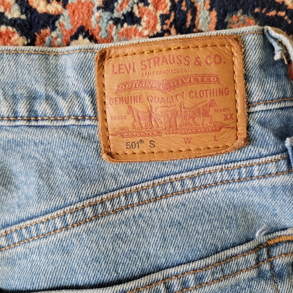 LEVI’S 501 Short Skinny Jeans - Picture 3 of 6